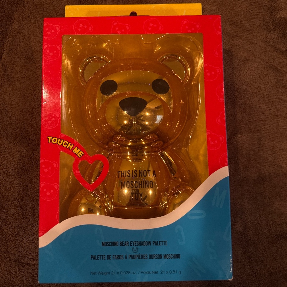 Moschino + Sephora Bear Eyeshadow Palette — NIB / Limited Edition 🐻✨